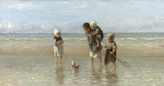 Affiche Jozef Israëls - Kinderen der Zee